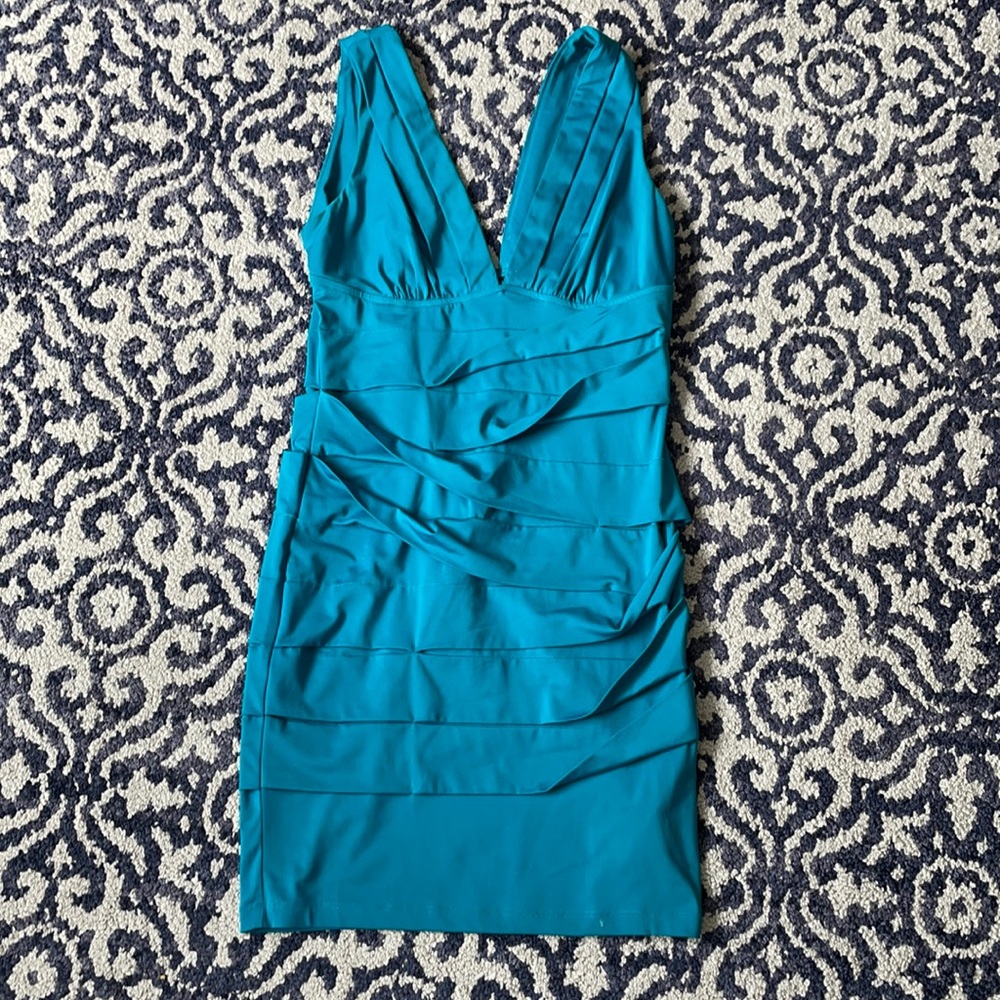 Aqua dress